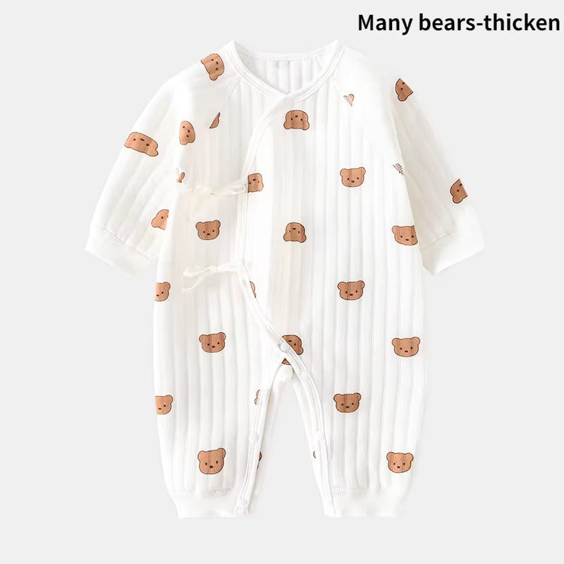 BearHug™ Baby Romper Set – Adorable One-Piece with Matching Hat for Boys & Girls